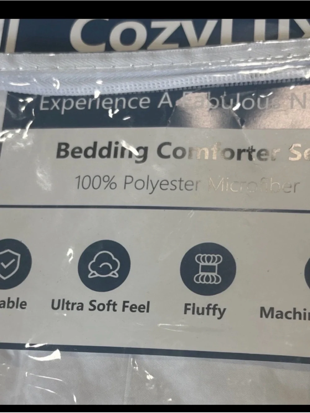 Pure White Quilted Comforter - Brand: